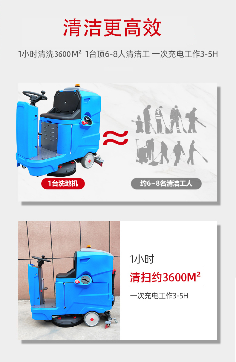 抚顺驾驶式洗地机更适合用在高铁站